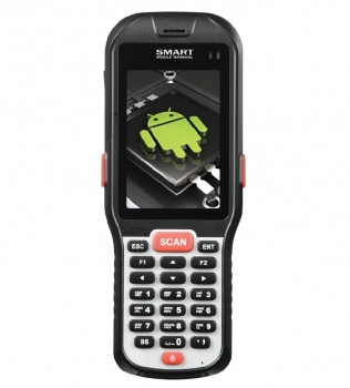 Мобильный терминал АТОЛ SMART.DROID (Android 4.4, 1D Laser, 3.5”, 1Гбх4Гб) Wi-Fi b/g/n,Bluetooth,БП) в Нижнекамске